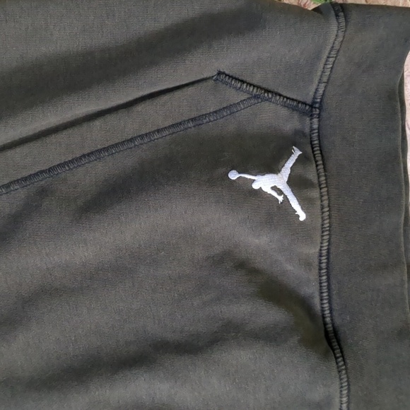 JORDAN Zion Williamson green cut off hoodie size small - Picture 3 of 8